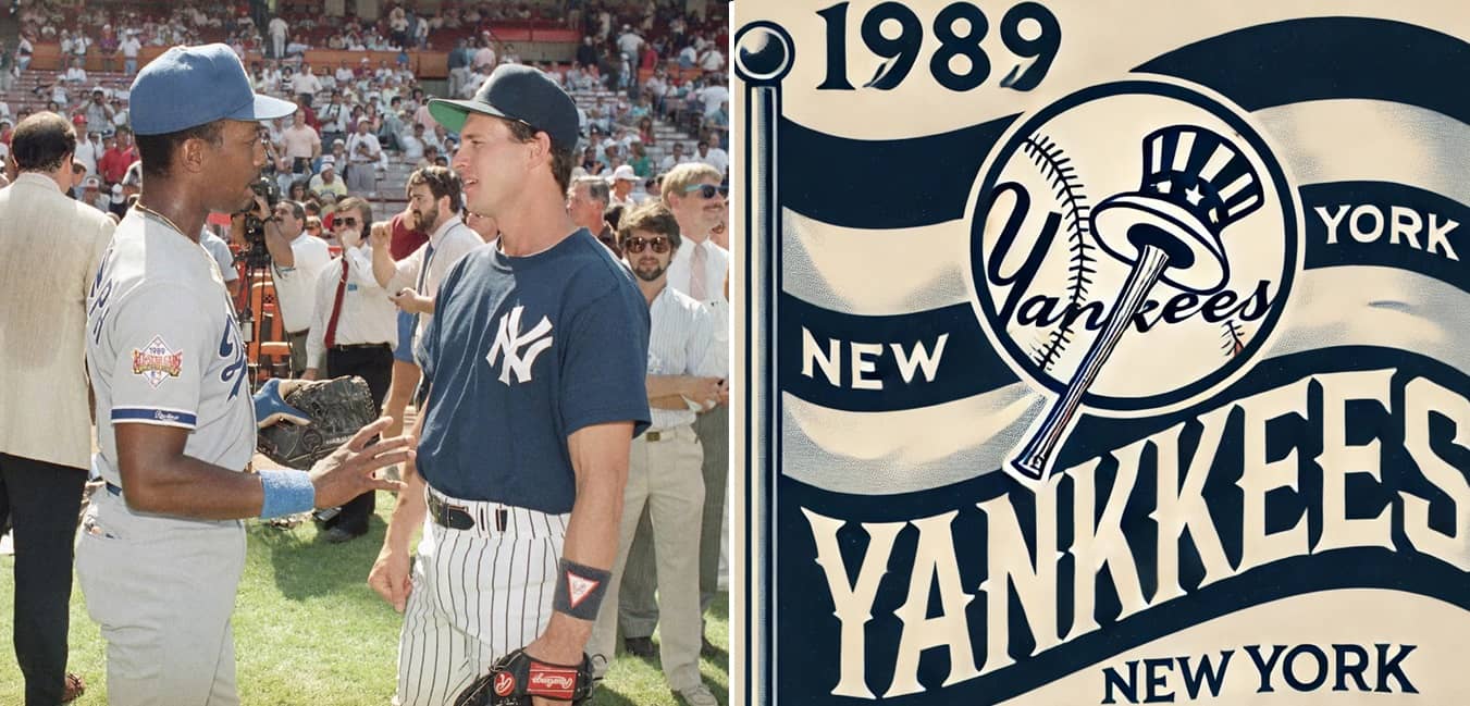 Steve Sax, the second baseman hero of the 1989 New York Yankees, is with Los Angeles Dodgers' Willie Randolph at the 1989 All-Star Game.