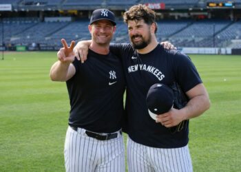 Yankees ace Gerrit Cole and Carlos Rodon are at Tampa, Fl. Feb. 20, 2026.