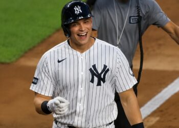 Ben Rice's home run helped the Yankees fight back to win 9-3 over the Astros, New York, August 26, 2026.