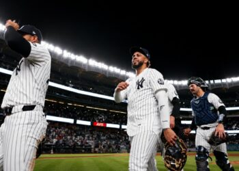 Luis Garcia Jr.'s grand slam played a pivotal role in the Yankees' 9-3 win over the Astros, New York, August 26, 2026.